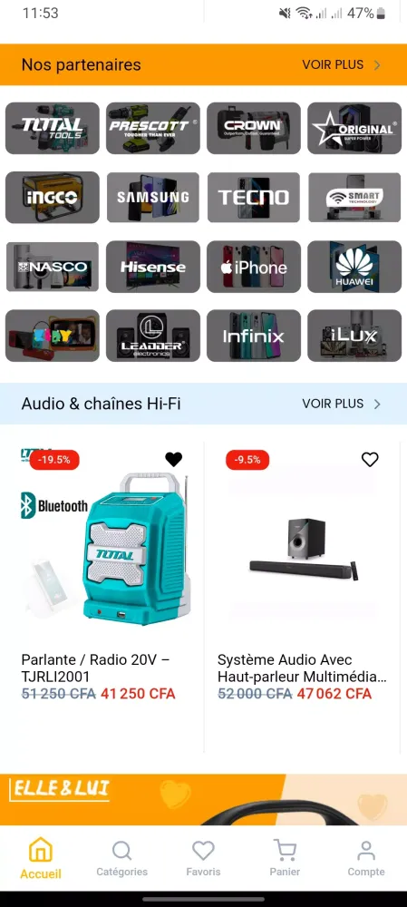 GOCI Achat & Vente en ligne Screenshots