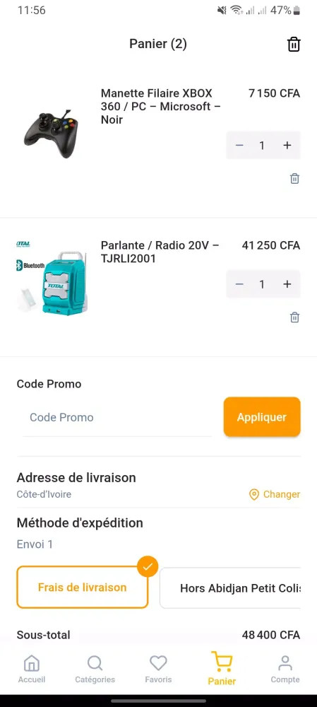 GOCI Achat & Vente en ligne Screenshots