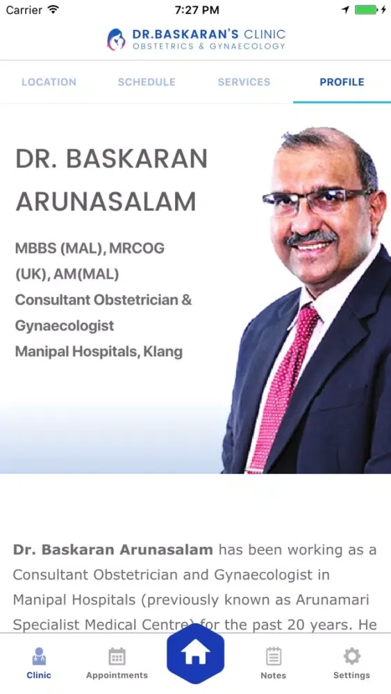 Dr. Baskaran's Clinic应用截图