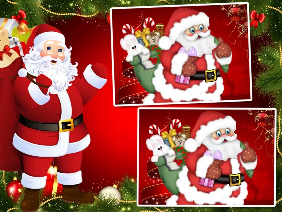 Christmas Find The Difference - Spot It iPad 應用截圖
