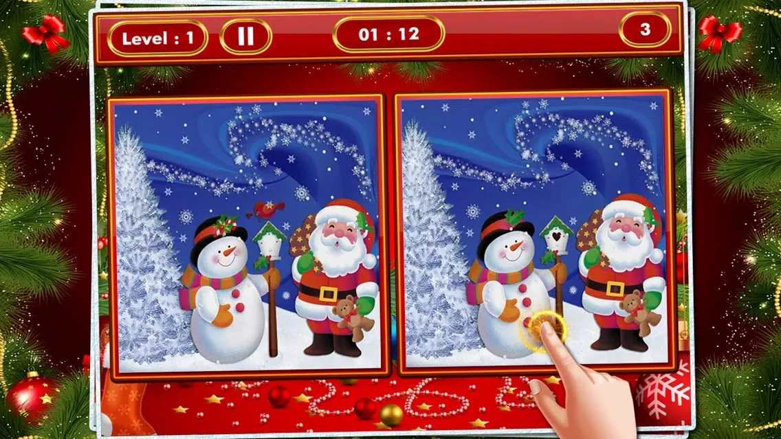 Christmas Find The Difference - Spot It應用截圖