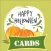 Halloween Day Greetings Card - Spooky Invitation