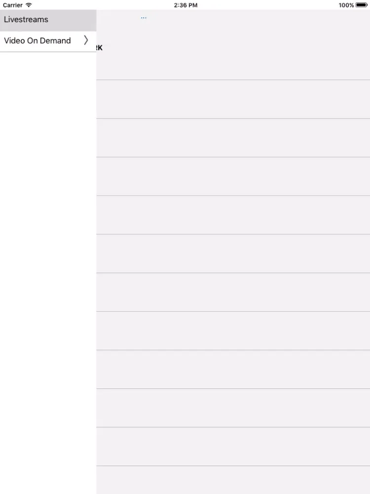Скриншоты CYWNetwork iPad 