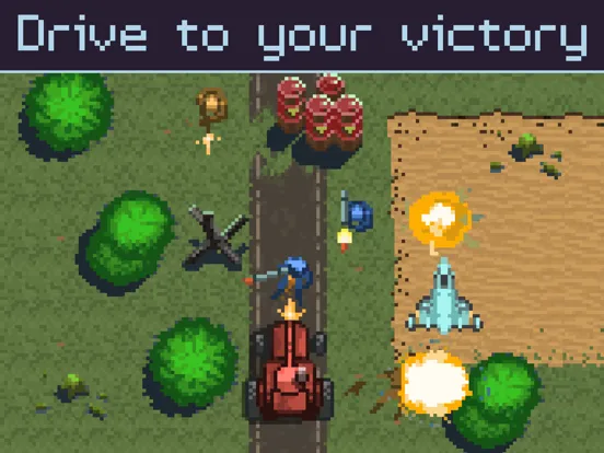 Tangkapan layar Desert Coyote Tank Runner iPad 