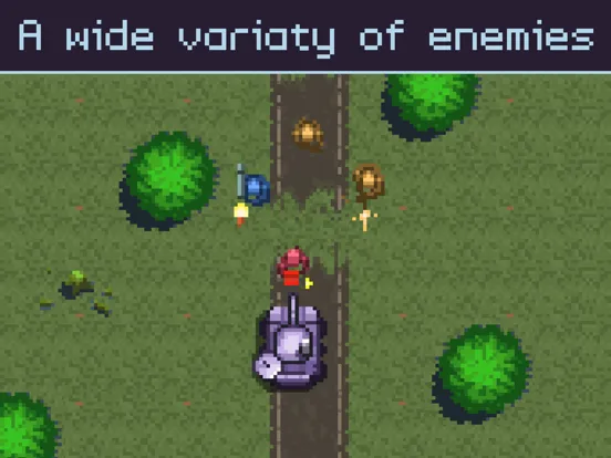 Tangkapan layar Desert Coyote Tank Runner iPad 