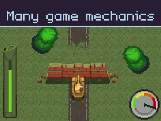 Tangkapan layar Desert Coyote Tank Runner iPad 