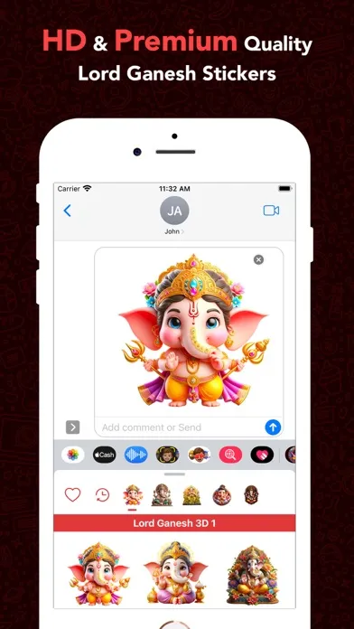 ภาพหน้าจอของ Lord Ganesh 3D