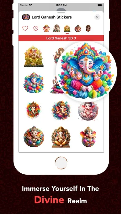 ภาพหน้าจอของ Lord Ganesh 3D