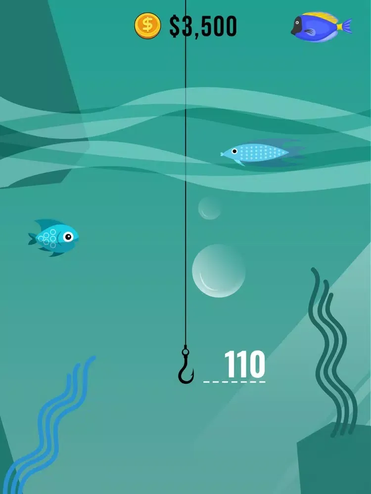 تصاویر Go deep fish:play now! iPad 