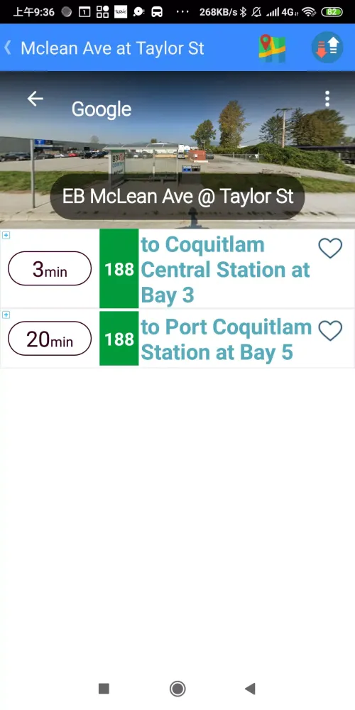 تصاویر Vancouver Bus/Metro Tracker