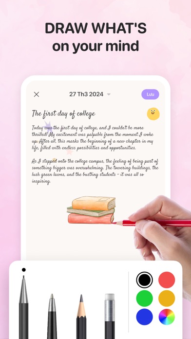 Diary Me: Journal With Lock سکرین شاٹس