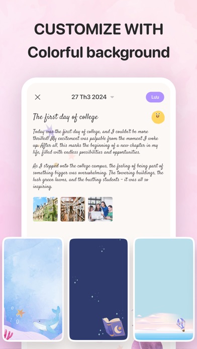 Diary Me: Journal With Lock سکرین شاٹس