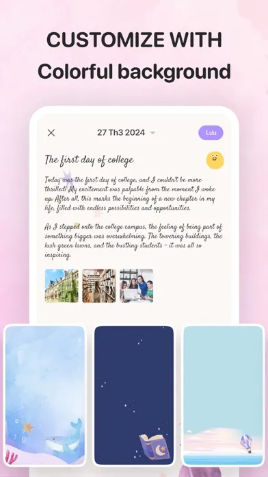 Screenshot di Diary Me: Journal With Lock