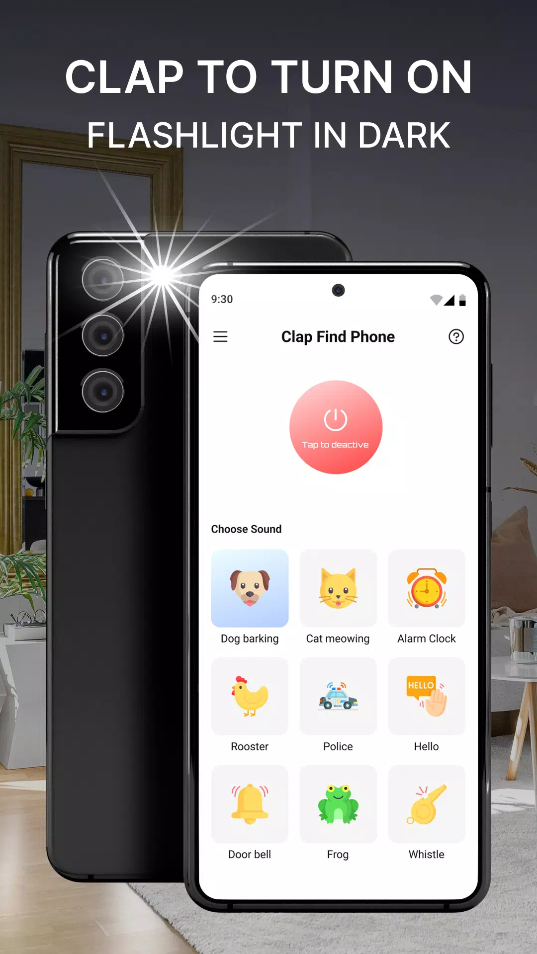 FiMe: Find Phone By Clap Hand Screenshots