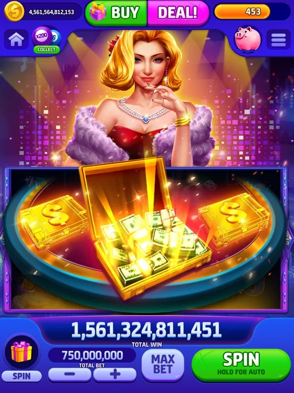 Jackpot Slots - Casino Slots iPad  स्क्रीनशॉट