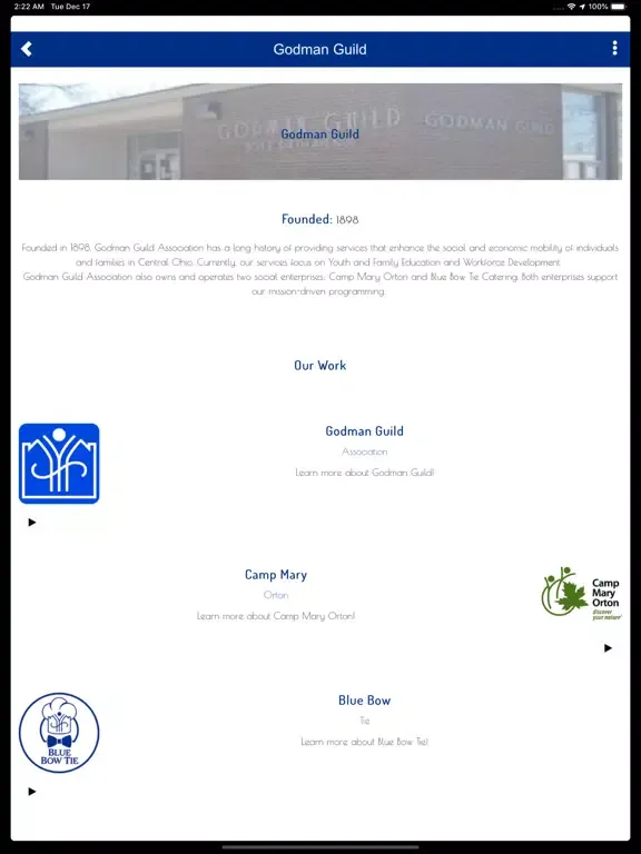 Godman Guild iPad  স্ক্রিনশট