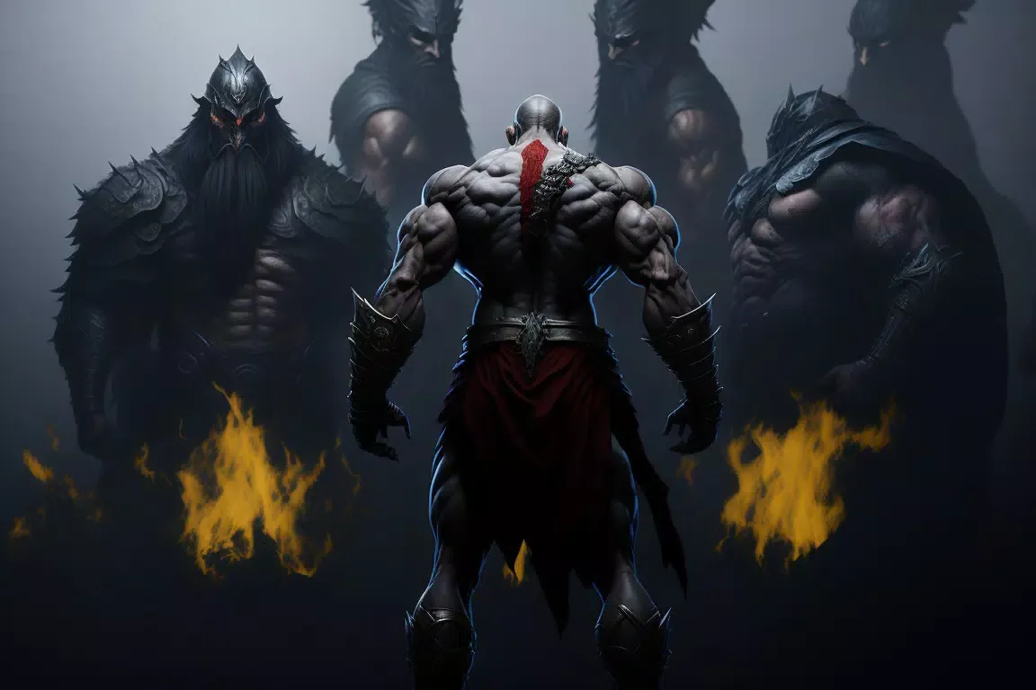 God of battle Kratos Screenshots