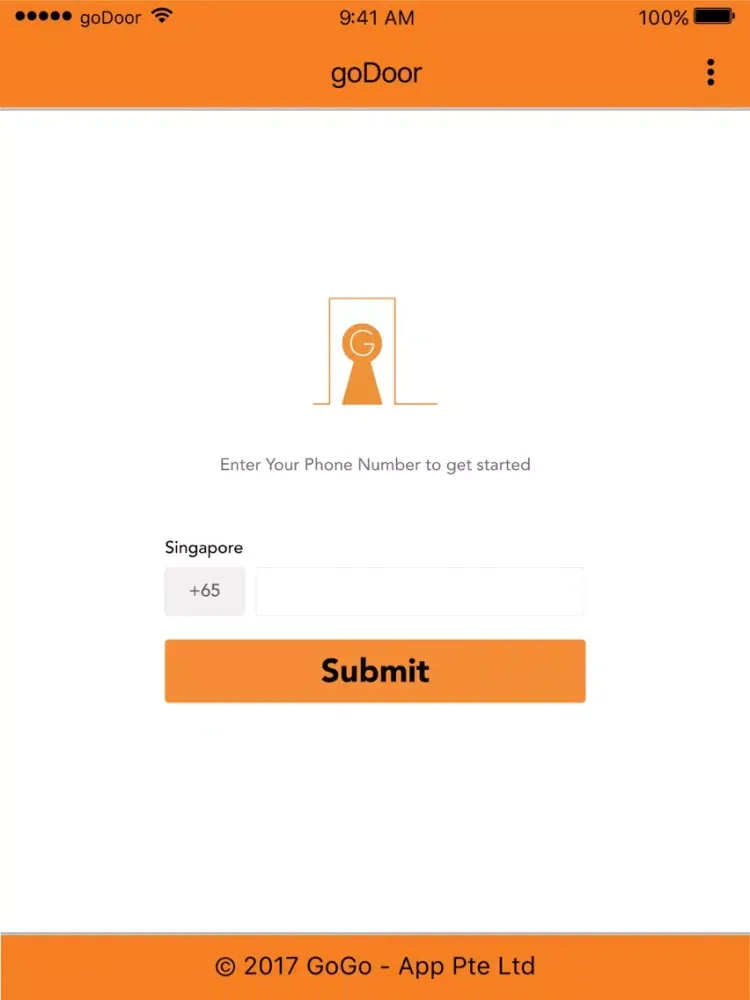 goDoor iPad  স্ক্রিনশট