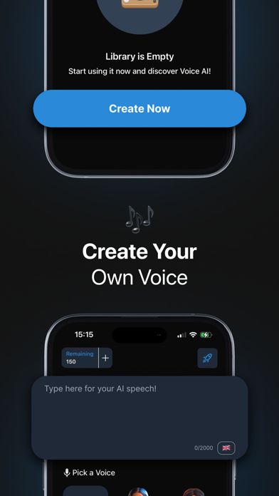 Tangkapan layar Voice AI Pro: Voice Changer