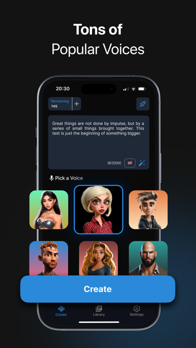 Tangkapan layar Voice AI Pro: Voice Changer