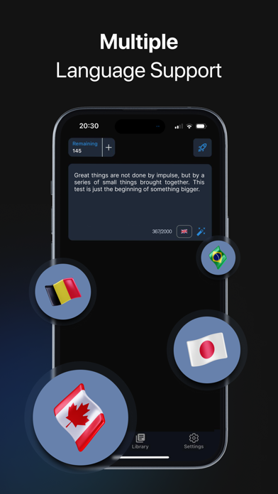 Tangkapan layar Voice AI Pro: Voice Changer