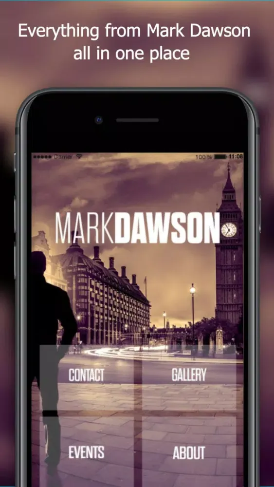 Ảnh chụp màn hình của Mark Dawson