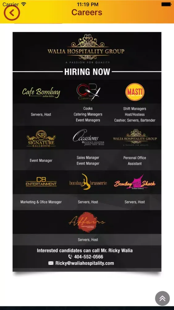 Tangkapan layar Affairs Atlanta