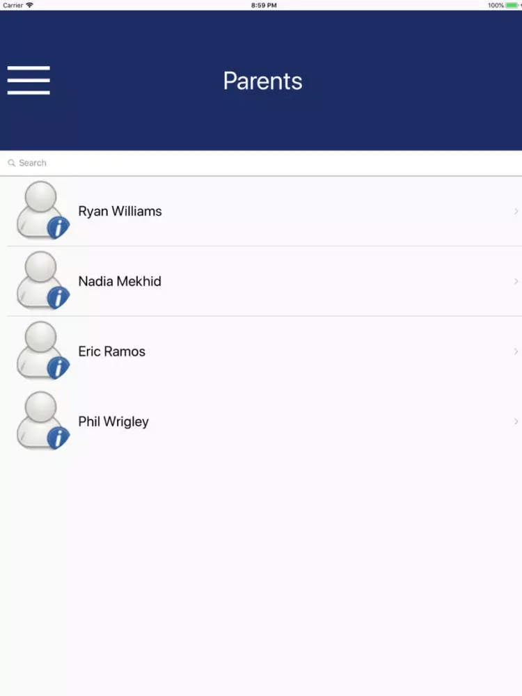 North Park University iPad  स्क्रीनशॉट
