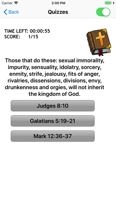 Bible Trivia Apps Ekran Görüntüleri