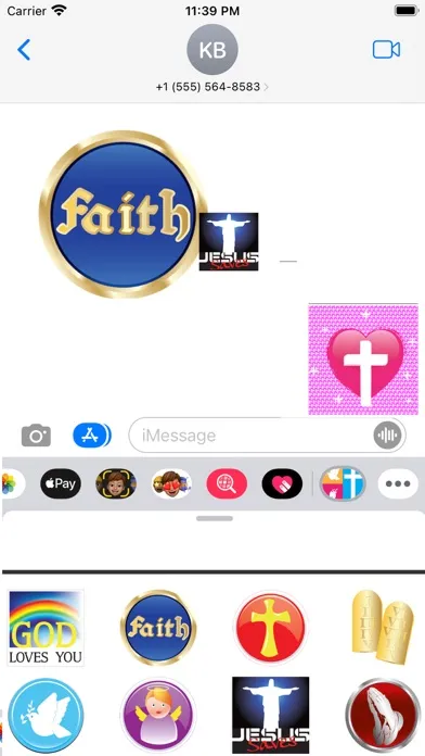 Captures d'écran de Holy Emojis
