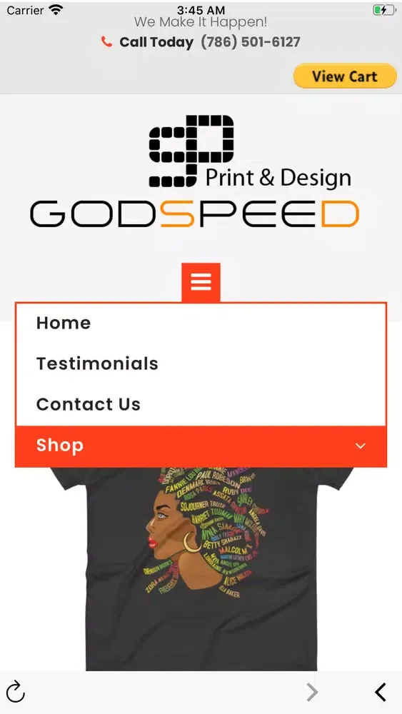 Capturas de tela do Godspeed PD (Print & Design)