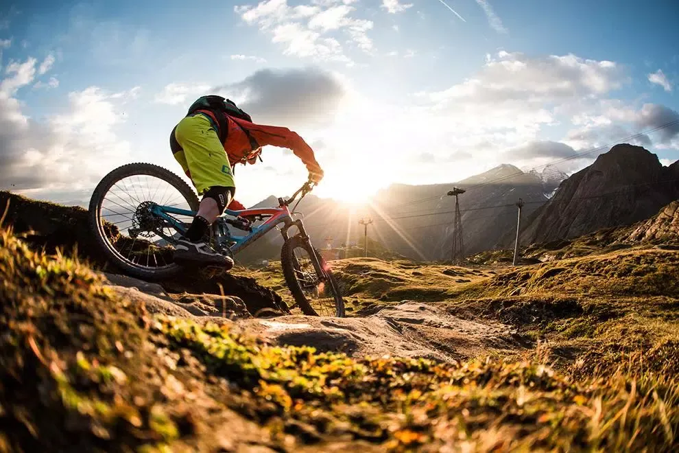 Zrzuty ekranu Mountain Biking Downhill Puzzles