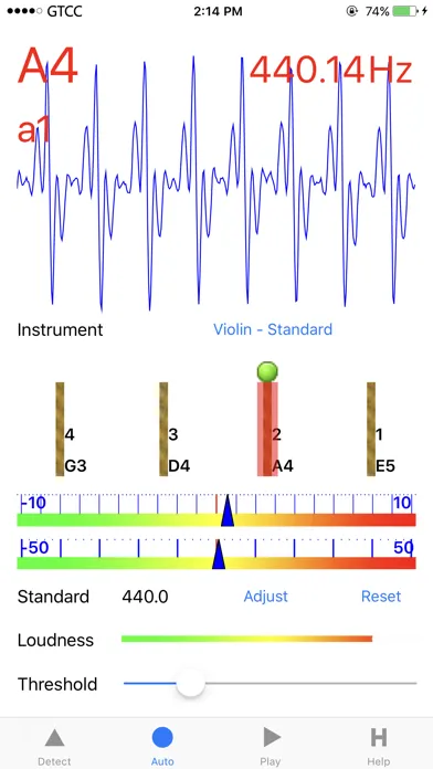 Accurate Violin Tuner應用截圖