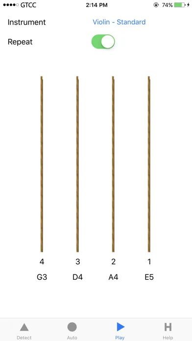 Accurate Violin Tuner應用截圖