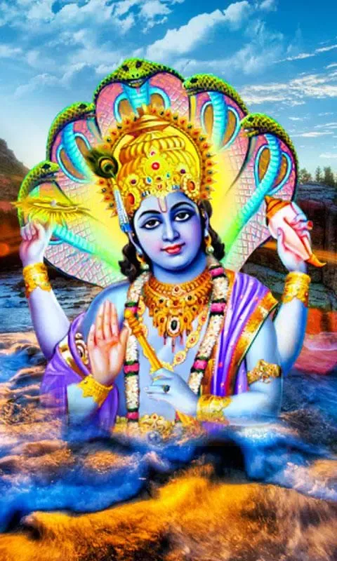 Скриншоты God Vishnu Live Wallpaper