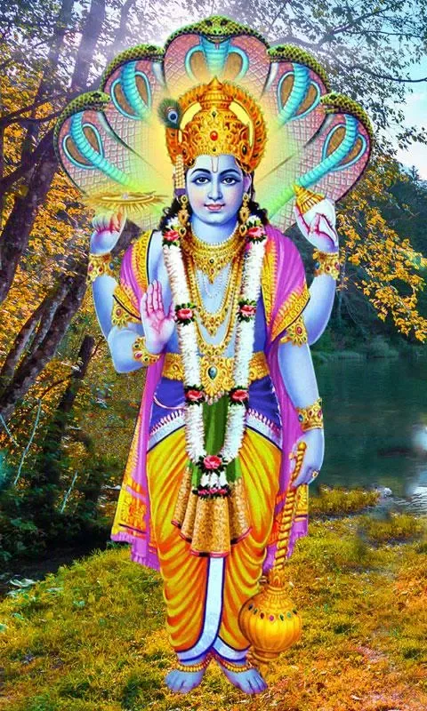 Скриншоты God Vishnu Live Wallpaper