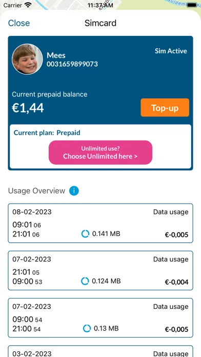 Captures d'écran de Gutmarkiert GPS Uhr