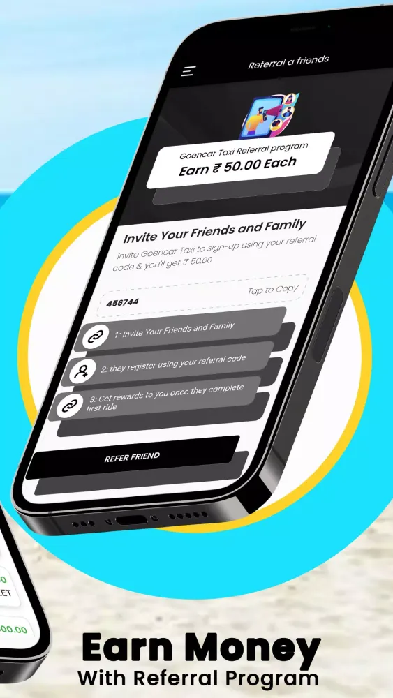 Capturas de tela do Goa Taxi App | By Goencar Taxi