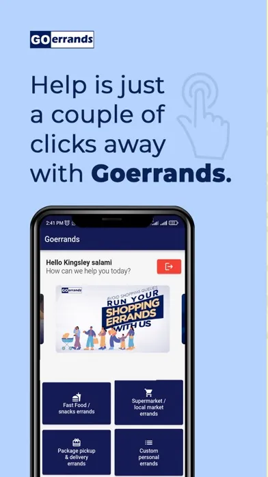 Zrzuty ekranu GOerrands