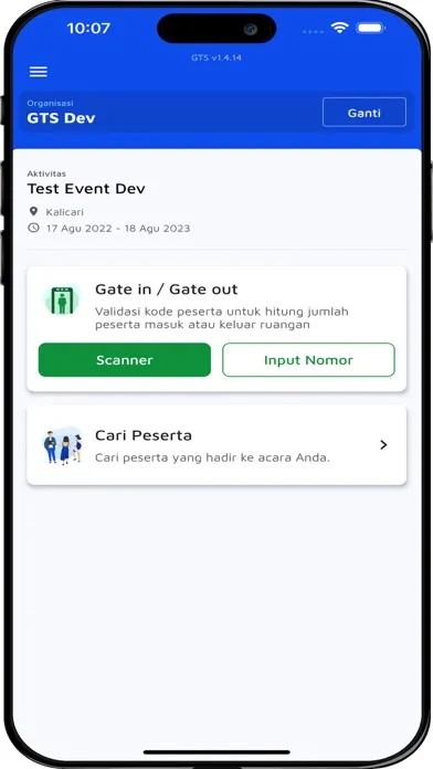 Ticket Scanner by Goers 스크린샷