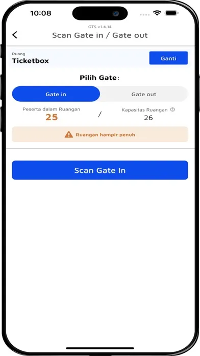 Ticket Scanner by Goers 스크린샷