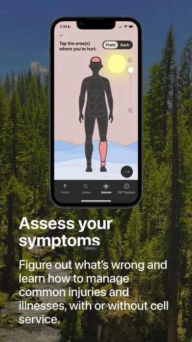 Captures d'écran de GOES Health: Outdoor First Aid