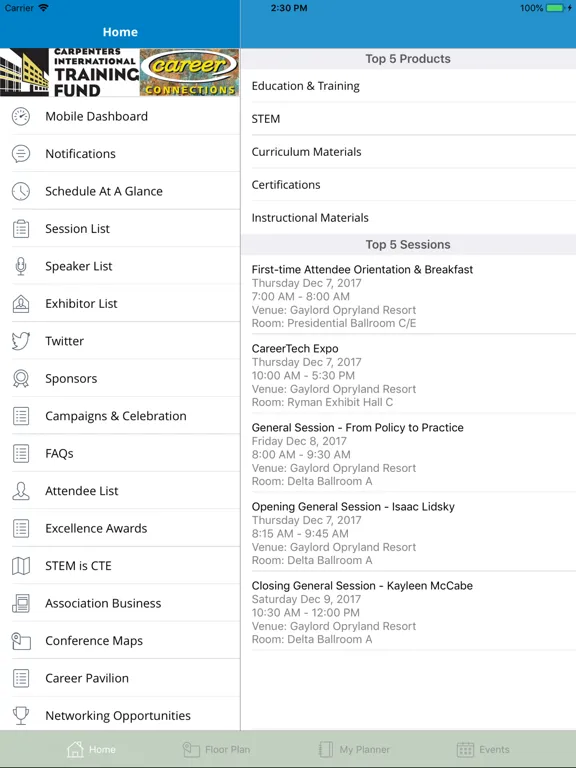 ACTE CareerTech VISION iPad 應用截圖