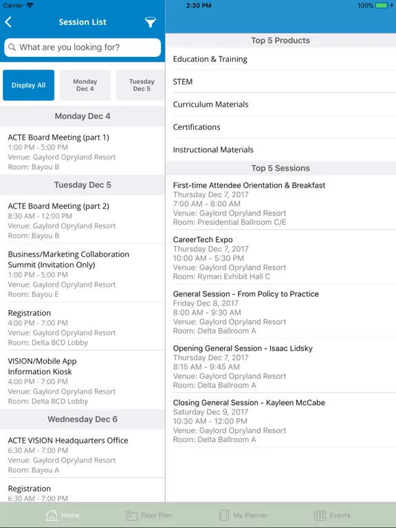 ACTE CareerTech VISION iPad 應用截圖