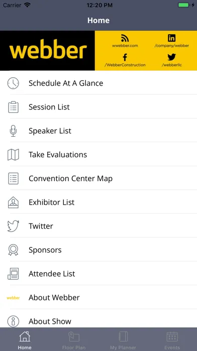 Ảnh chụp màn hình của DBIA Conferences