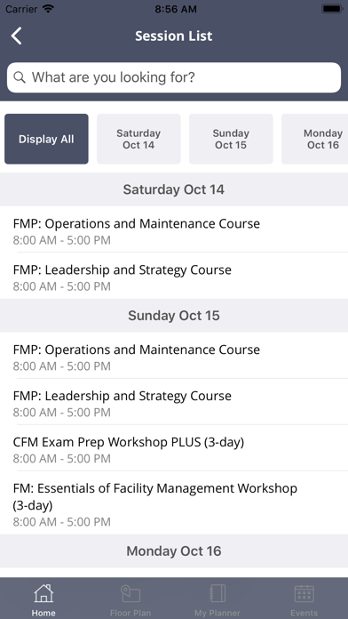 Facility Fusion سکرین شاٹس