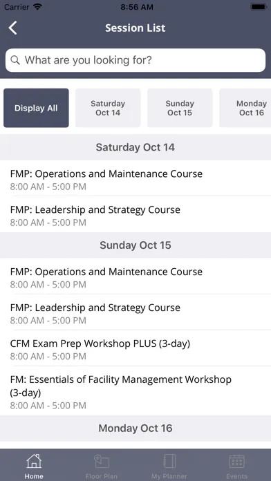 Facility Fusion سکرین شاٹس
