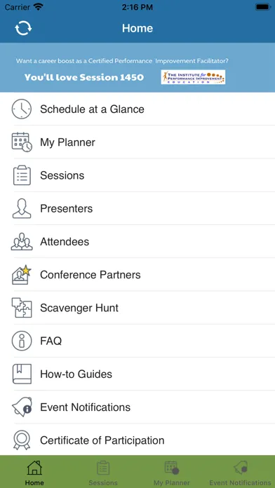 SREB Events سکرین شاٹس