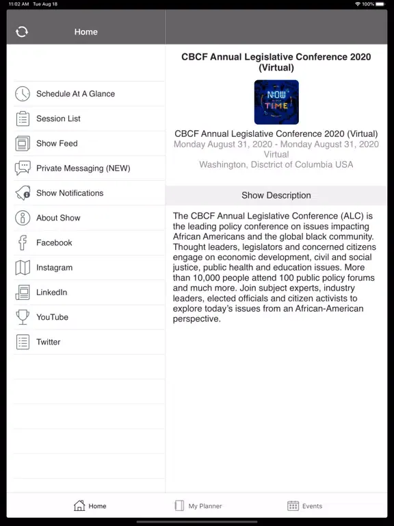 ภาพหน้าจอของ Virtual CBCF ALC iPad 