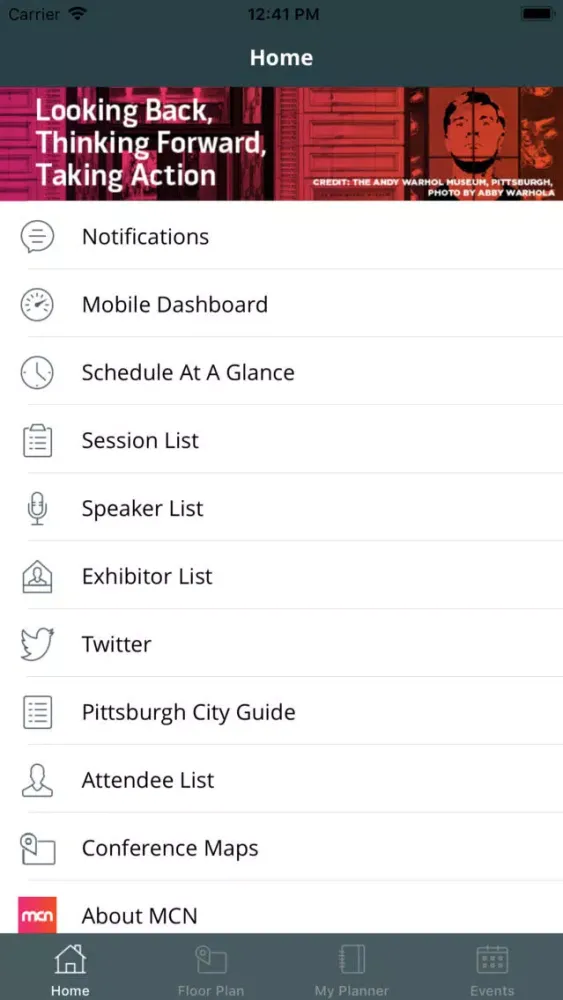 Museum Computer Network Screenshots